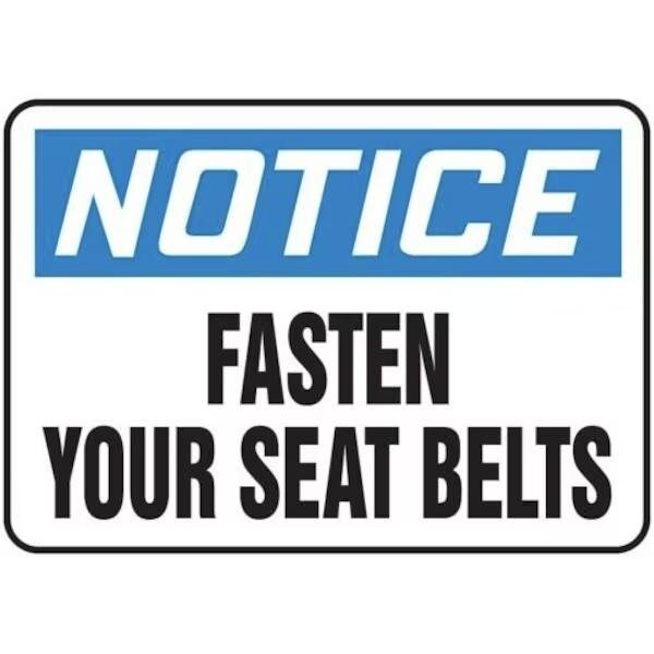 Accuform OSHA CAUTION SAFETY SIGN FORKLIFT MVHR695XL MVHR695XL - main